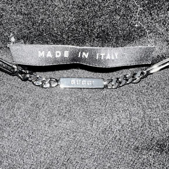 Gucci Y2K Tom Ford 2002 Runway Leather Trim Cashmere Zip Cape Black Size 44 M/L - Picture 4 of 13